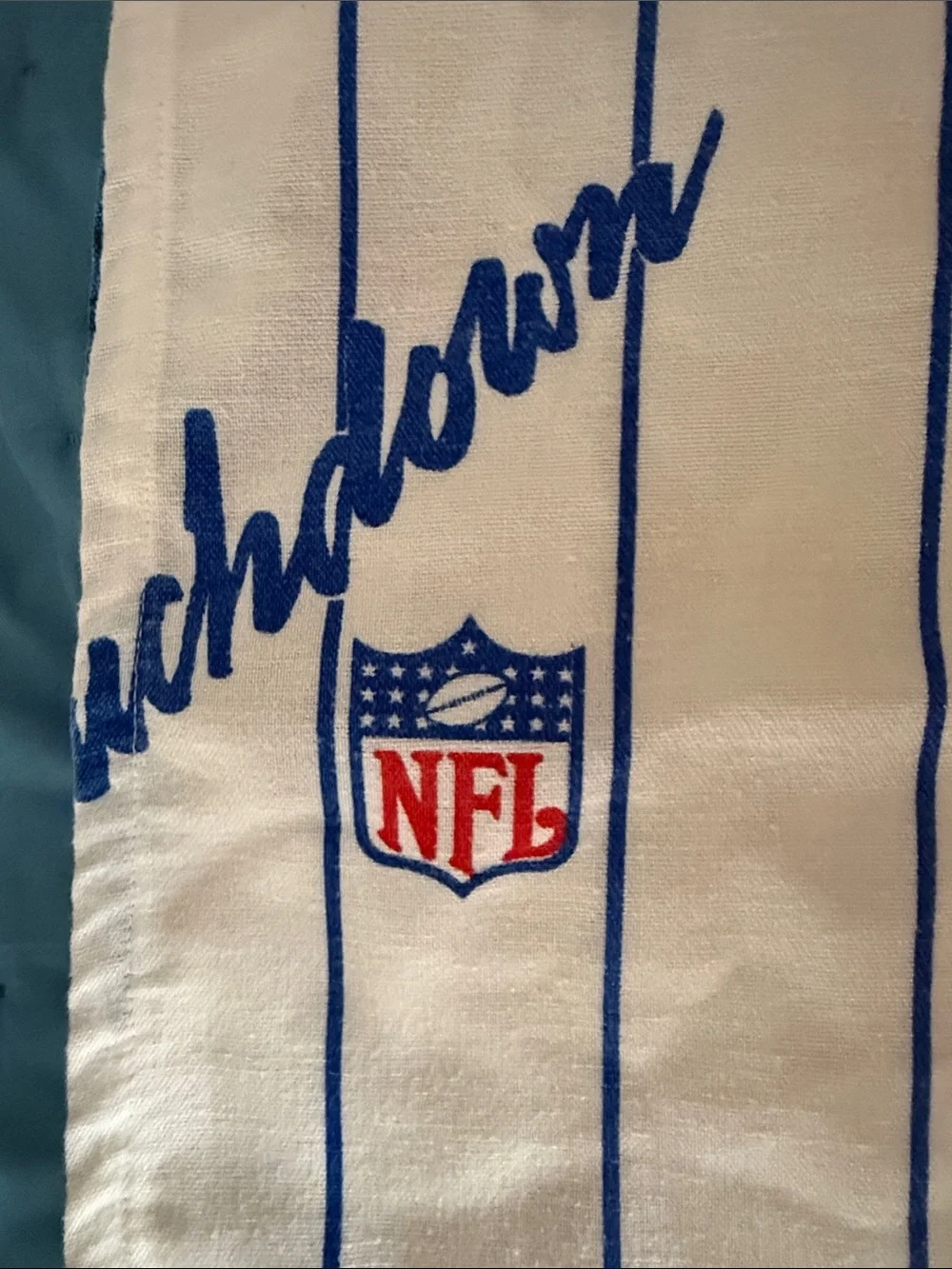 Vintage football pillow cases